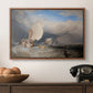 Fishing Boats with Hucksters Bargaining for Fish, 1837-1838 - Floater Framed Canvas Print