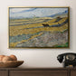 Enclosed Field with Ploughman, 1889 - Floater Framed Canvas Print