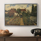 Garden of a Florist (The Flower Garden), 1864 - Floater Framed Canvas Print