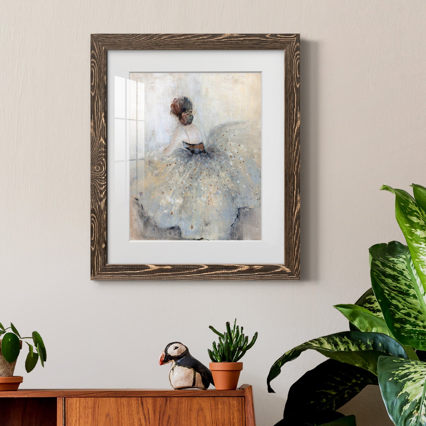 At A Glance - Premium Framed Print - Distressed Barnwood Frame - Ready to Hang