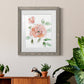 Rose Contour - Barnwood Framed Art Print