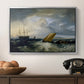 Sheerness as Seen from the Nore, 1808 - Floater Framed Canvas Print