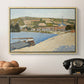 The Riverbank, Les Andelys, 1886 - Floater Framed Canvas Print