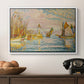 The Lighthouse at Groix, 1925 - Floater Framed Canvas Print