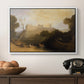 Linlithgow Palace, c. 1807 - Floater Framed Canvas Print