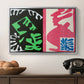 Composition, Black and Red, from Jazz, 1947 - Floater Framed Canvas Print