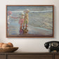 The Three Sisters on the Beach, 1908 - Floater Framed Canvas Print