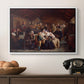 Funeral Feast, 1854 - Floater Framed Canvas Print