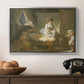 The Visit to the Nursery, c. 1775 - Floater Framed Canvas Print