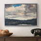 The Lone Boat, North Woods Club, Adirondacks, 1892 - Floater Framed Canvas Print