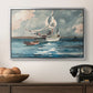 Sloop, Nassau, 1899 - Floater Framed Canvas Print