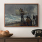The Signal of Distress, c. 1896 - Floater Framed Canvas Print