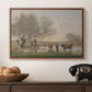 Cows in a Marshy Landscape, c. 1873-1874 - Floater Framed Canvas Print