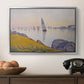 Evening Calm, Concarneau, Opus 220, 1891 - Floater Framed Canvas Print