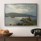 The Jetty at Feste near Moss, 1898 - Floater Framed Canvas Print