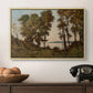 The Banks of the Allier, 1894 - Floater Framed Canvas Print
