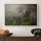 Two Sun Angel Hummingbirds on a Branch, c. 1890-1904 - Floater Framed Canvas Print