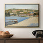 The Riverbank, Les Andelys, 1886 - Floater Framed Canvas Print