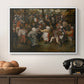 The Wedding Dance, c. 1566 - Floater Framed Canvas Print