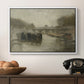 The Bridge (Le pont), 1895 - Floater Framed Canvas Print
