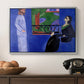 The Conversation, c. 1908-1912 - Floater Framed Canvas Print