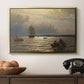 From the Inlet of Oslo, 1874 - Floater Framed Canvas Print