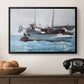 Taking on Wet Provisions, 1903 - Floater Framed Canvas Print
