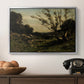 Morning in the Nievre, 1877 - Floater Framed Canvas Print