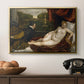 Venus with an Organist and a Dog, c. 1550 - Floater Framed Canvas Print