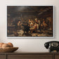 The Return of the Bear Hunter, 1856 - Floater Framed Canvas Print