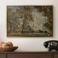 Salisbury Cathedral from the Bishop's Grounds, c. 1822-1823 - Floater Framed Canvas Print