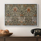 Snakeshead - Charcoal/Spice, c. 1876 - Floater Framed Canvas Print
