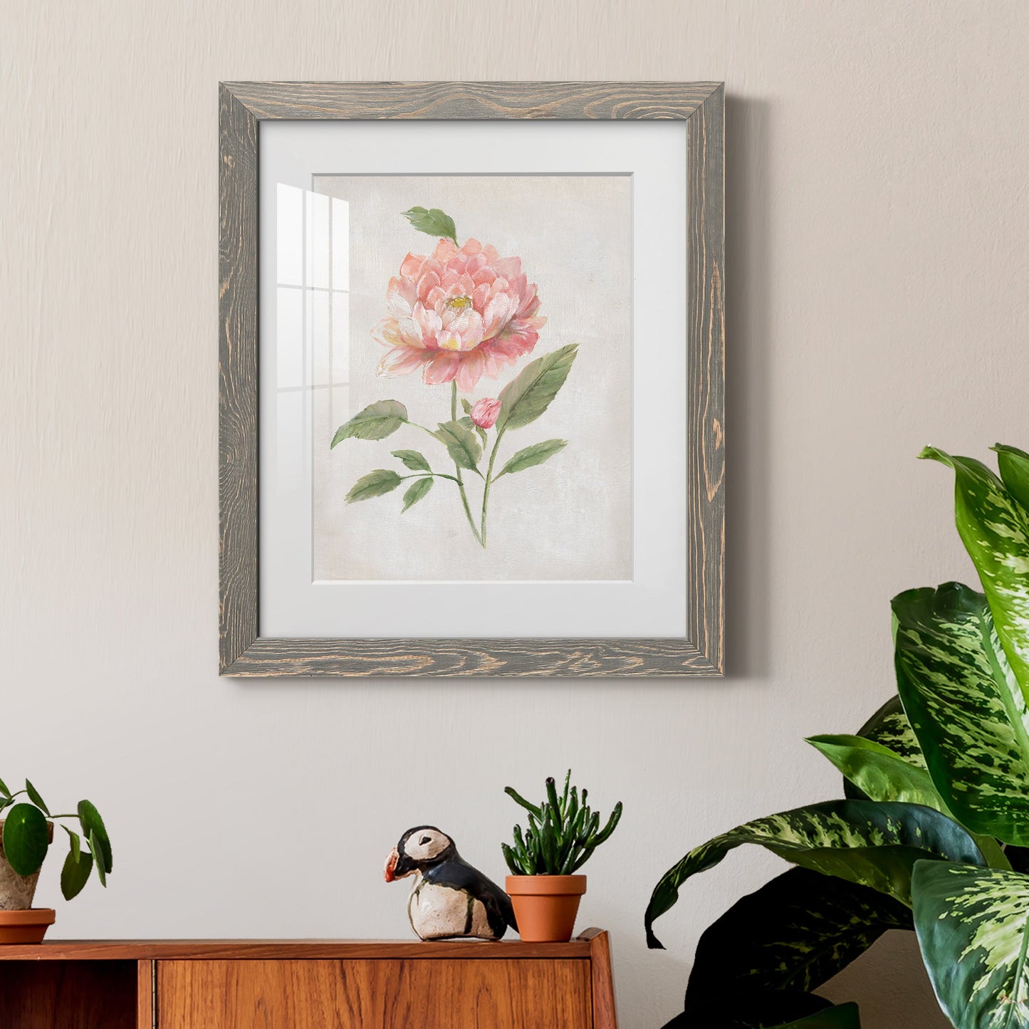 Grandiflora III - Premium Framed Print - Distressed Barnwood Frame - Ready to Hang