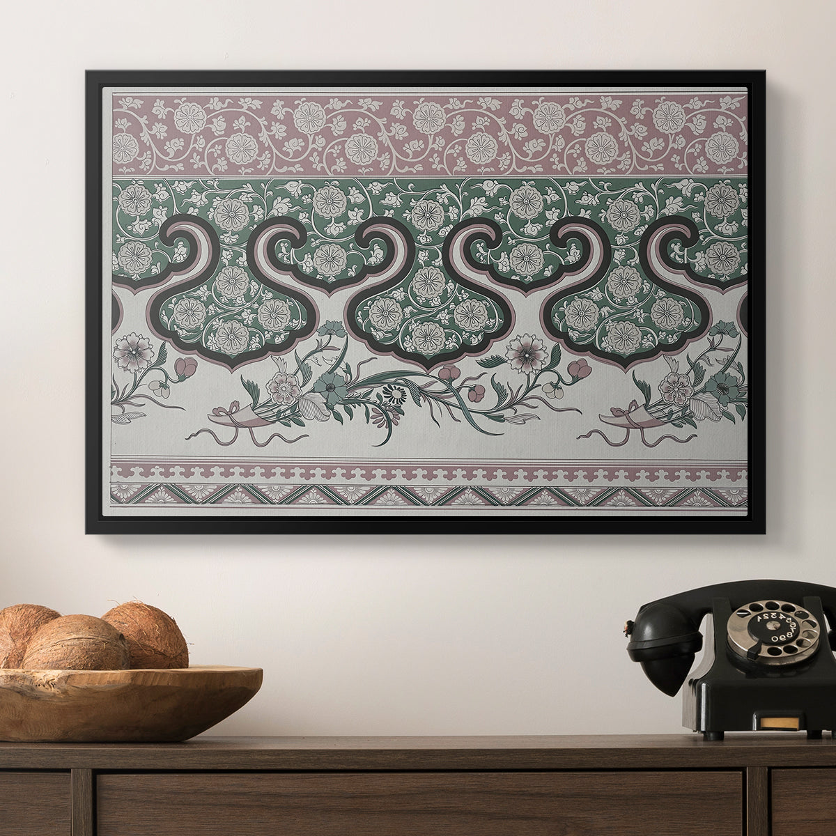 Examples of Chinese Ornament, Pl. LXXVI, 1867 - Floater Framed Canvas Print