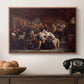 Funeral Feast, 1854 - Floater Framed Canvas Print