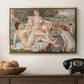 The Large Bathers, 1884-1887 - Floater Framed Canvas Print