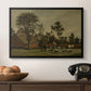 Farmhouse, c. 1865-1875 - Floater Framed Canvas Print