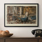 Cabinet de Flaubert à Croisset, 1874 - Floater Framed Canvas Print