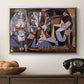 Women of Algiers (Version O), 1955 - Floater Framed Canvas Print
