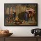 The Flight of Madeline and Porphyro, 1848 - Floater Framed Canvas Print