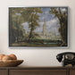 Salisbury Cathedral from the Bishop's Grounds, c. 1825 - Floater Framed Canvas Print
