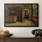 The Old Inn 'Het Loodshuis' in Antwerp, 1877 - Floater Framed Canvas Print