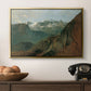 The Dachstein from the Plassen near Hallstatt, 1827 - Floater Framed Canvas Print
