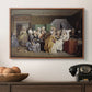 The Maternity Room (Scene from "Barselstuen"), 1845 - Floater Framed Canvas Print
