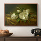 Magnolias on Gold Velvet Cloth, c. 1888-1890 - Floater Framed Canvas Print