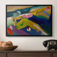 Murnau Mountain Landscape with Church, 1910 - Floater Framed Canvas Print