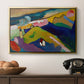 Murnau Mountain Landscape with Church, 1910 - Floater Framed Canvas Print
