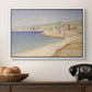 The Jetty at Cassis, Opus 198, 1889 - Floater Framed Canvas Print
