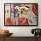Woman with Anemones (Femme et anémones), c. 1920-1921 - Floater Framed Canvas Print