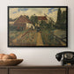 Garden of a Florist (The Flower Garden), 1864 - Floater Framed Canvas Print